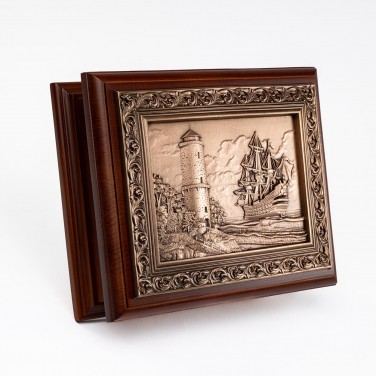 Деревянная ключница Маяк (малая)