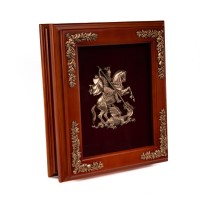 Деревянная ключница Герб Москвы Деревянная ключница Герб Москвы