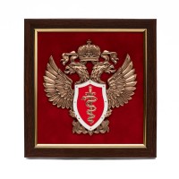 Плакетка Эмблема Федеральной службы по контролю за оборотом наркотиков