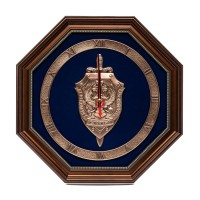 Настенные часы Эмблема ФСБ России Настенные часы Эмблема ФСБ России