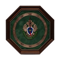 Часы настенные Эмблема Пограничной службы