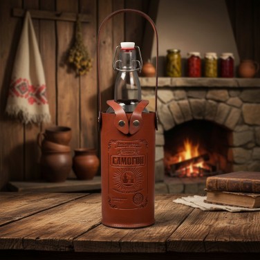 Бутыль для крепких напитков Самогон душевный