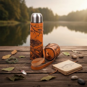 Термос походный Большая щука