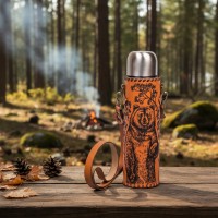 Термос походный Русский медведь