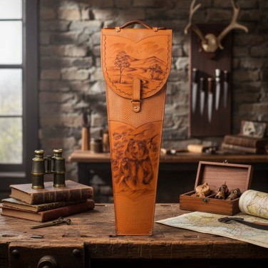 Шампура подарочные Медведь (в колчане)