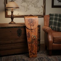 Набор шампуров подарочный Архар (с мангалом)