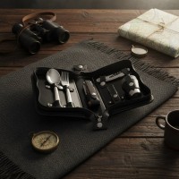 Дорожный набор Браун (из натуральной кожи)