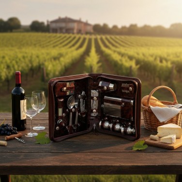 Дорожный набор Турист (из натуральной кожи)