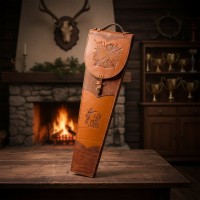 Шампура подарочные Охотник с собакой (в колчане)