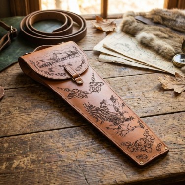 Шампура подарочные Кавказские горы (в колчане)