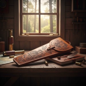 Шампура подарочные Охота на медведя (в колчане)