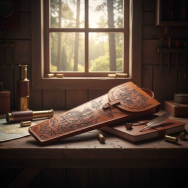 Шампура подарочные Охота на медведя (в колчане)