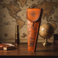 Шампура подарочные Белый парусник (в колчане)