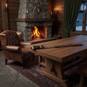 Шампура подарочные Пламя (6 шт)