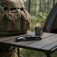 Дорожный набор Сибиряк (из натуральной кожи)