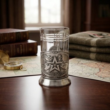 Чайный набор Армия России (с чернением)