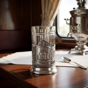 Чайный набор Владимир белокаменный (с чернением)