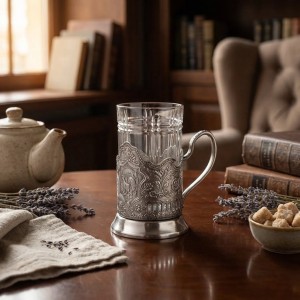 Чайный набор Гнездо глухаря (с чернением)