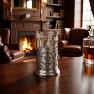 Чайный набор Горнолыжный спорт (с чернением)