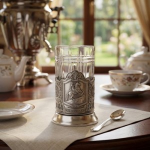 Чайный набор Медный всадник (с чернением)