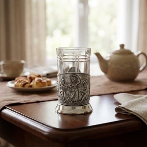 Чайный набор Кадриль (с чернением)