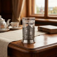 Чайный набор Спасская башня (с чернением)