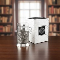 Чайный набор Тройка с бубенцами (с чернением)