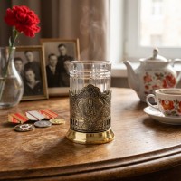 Чайный набор С 9 мая! (латунь)