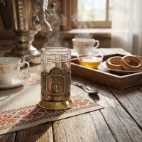 Чайный набор Олимпийский мишка (латунь)
