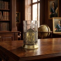 Чайный набор Петр I (латунь)