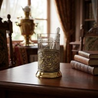 Чайный набор Чаепитие (латунь)