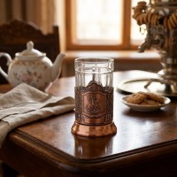 Чайный набор Георгий Победоносец (медь)