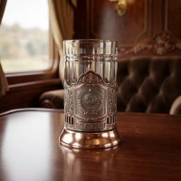 Чайный набор Герб СССР (медь)