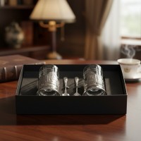 Чайный набор Памятники Санкт - Петербурга (с чернением)