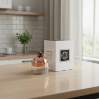 Банка для сыпучих продуктов Эффект бабочки (медь)