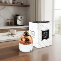 Банка для сыпучих продуктов Вальс бабочек (медь)