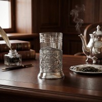 Чайный набор Глава семьи (посеребренный)