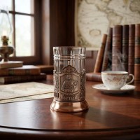 Чайный набор Петр Великий (медь) Чайный набор Петр Великий (медь)