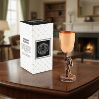 Подарочная рюмка для водки Удалой гусар (с чернением)