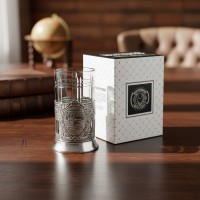 Чайный набор Мужик сказал - мужик сделал (с чернением)