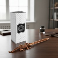 Нож для писем Аллигатор (с чернением)