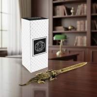 Нож для писем Крокодил (с чернением)