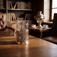 Чайный набор Двуглавый орел (с чернением)