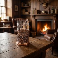 Чайный набор Бодрый кабанчик (с чернением)