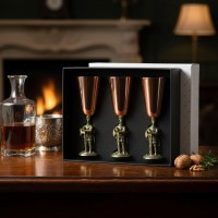 Набор рюмок для водки Скандинавы (с чернением)