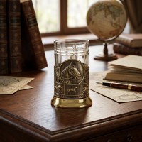 Чайный набор Белая лошадь (латунь)