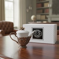 Заварочный чайник Охотник (с чернением)