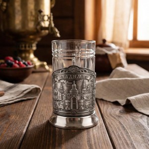 Чайный набор Владимирские купола (с чернением)