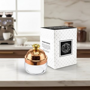 Банка для сыпучих продуктов Глухарь (медь)