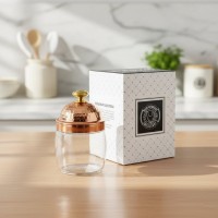 Банка для сыпучих продуктов Абрикос (медь)